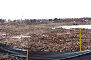 Image of post-construction land