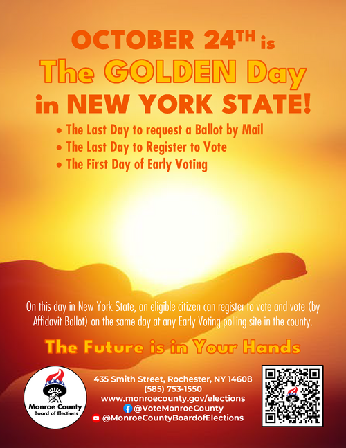 October 24th, The Golden Day Flyer