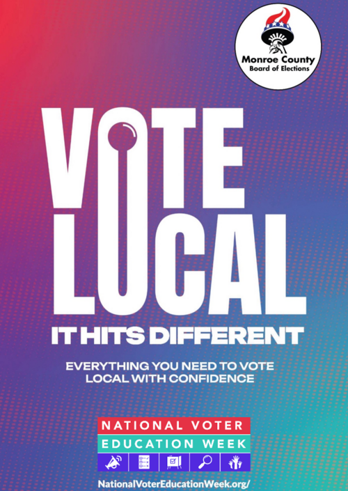 Vote Local Brocure Cover Page