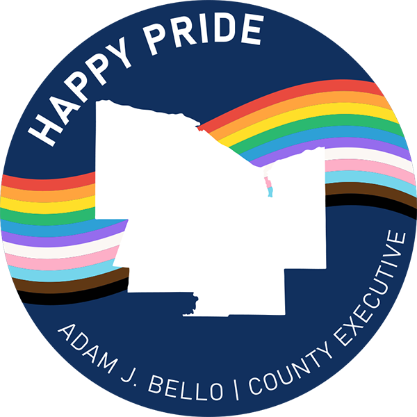 Happy Pride - Adam J. Bello, County Executive
