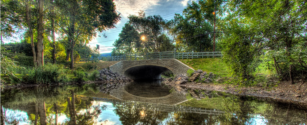 Photo of Beautiful bridge landscape