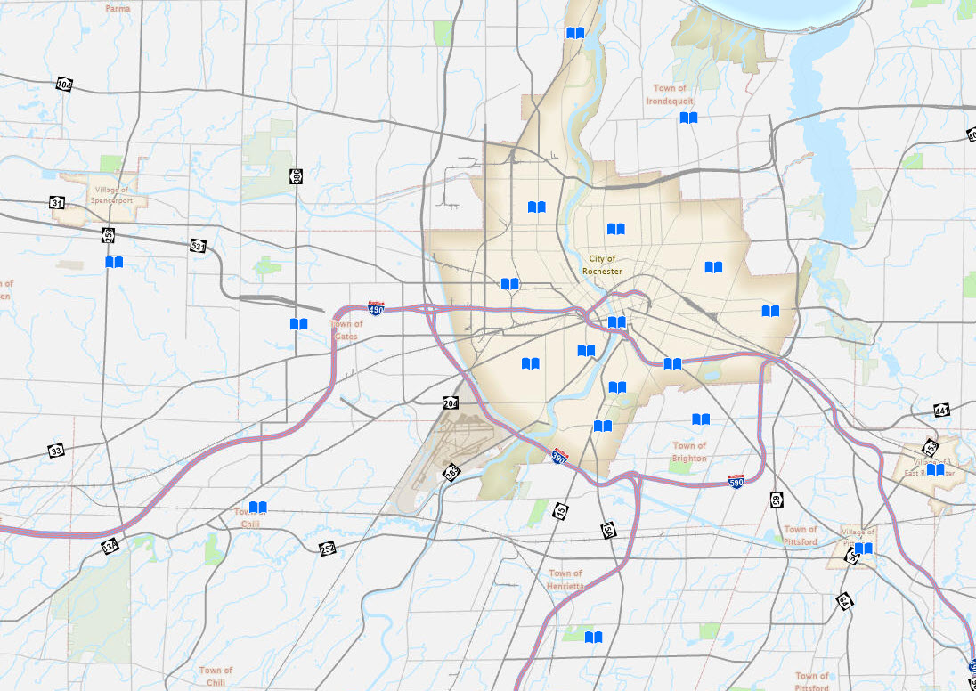 GPS Base Stations & Survey Monuments Map Preview