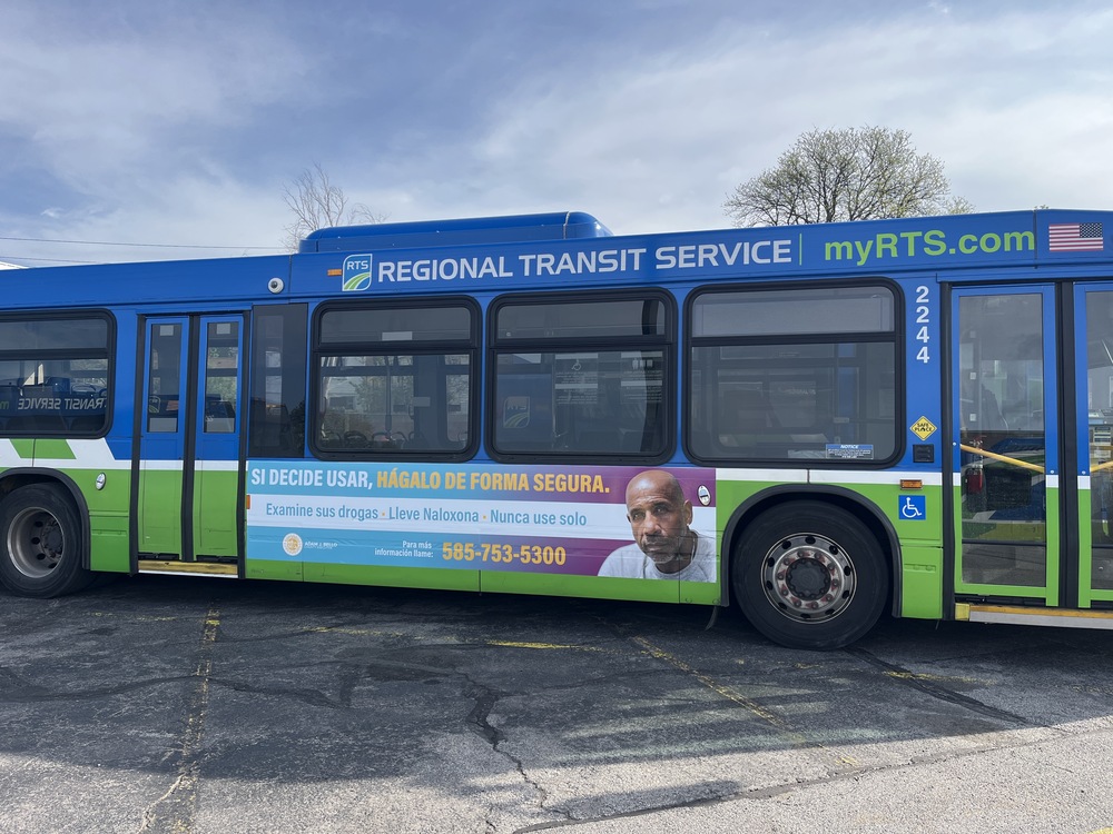 If You Choose To Use, Play It Safe_ Fentanyl & Cocaine Awareness Bus Ad 2025