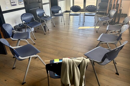 Grief Support Set Up Chairs