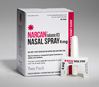 Photo of Narcan Nasal Spray Box