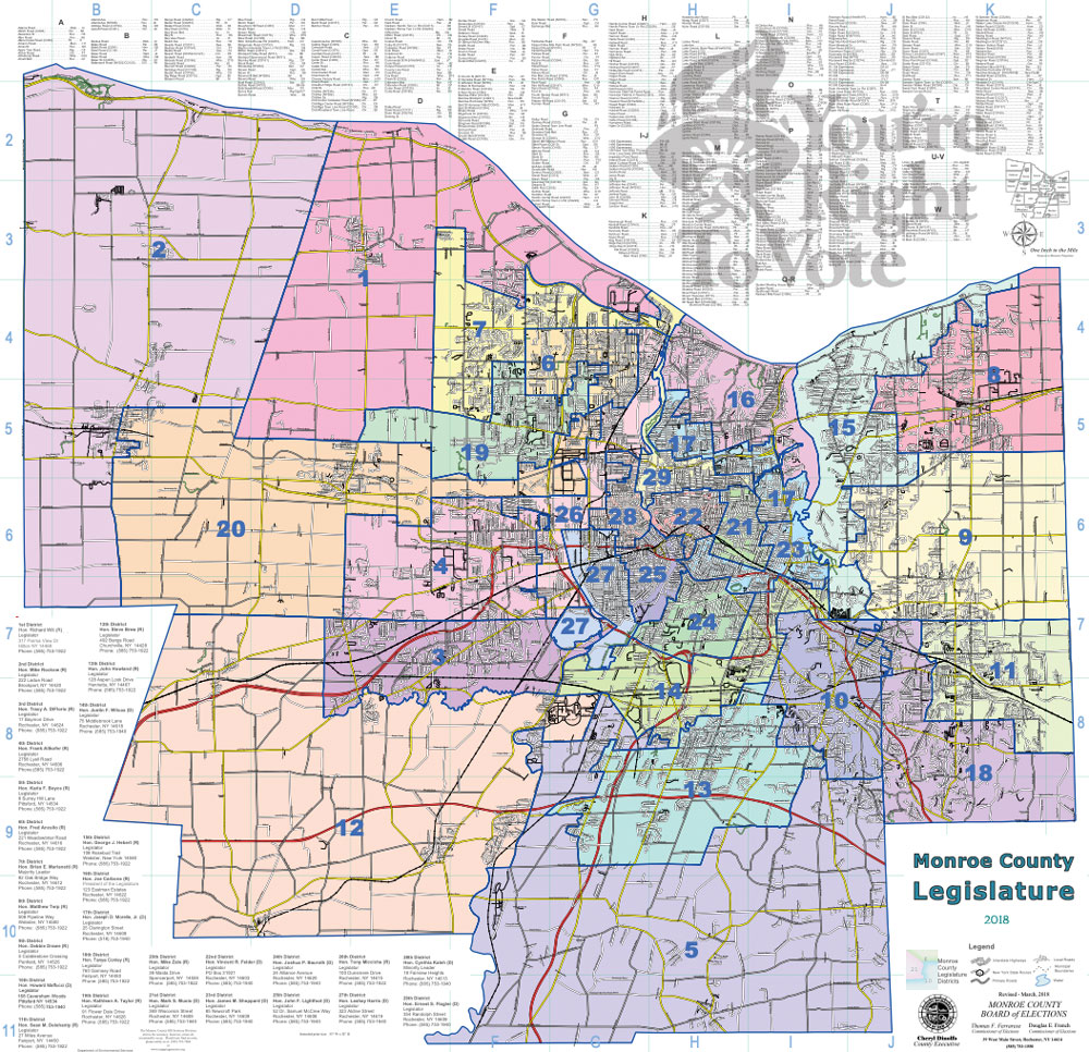 Rochester Zip Code Map Monroe County, Ny - Legislative Districts Map Rochester Zip Code Map Monroe County, Ny - Legislative Districts Map