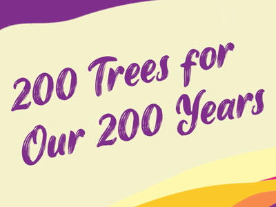 200 Trees For Our 200 Years