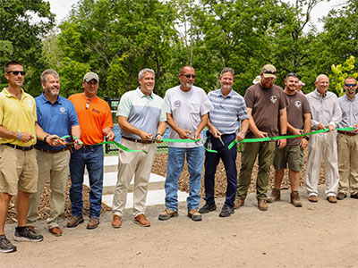 Photo of Pickleball Ribbon Cutting