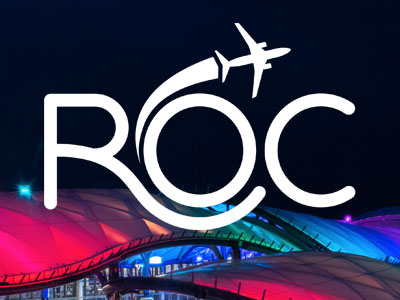 ROC airport logo