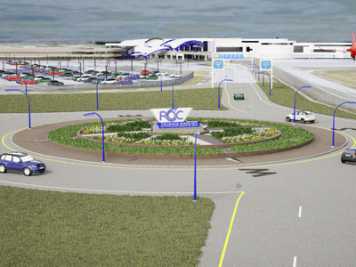 Rendering of Traffic Circle