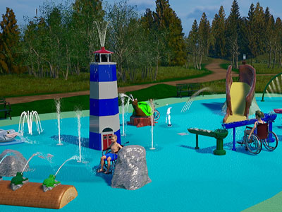 Spray Park Rendering