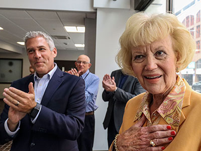 Photo of Adam Bello & Ann Burr