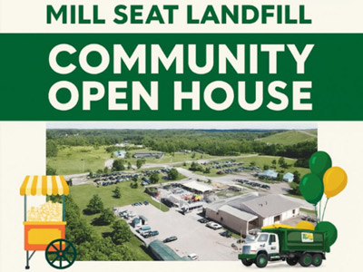 Landfill Open House Flyer Graphic