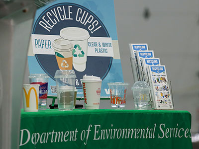 Photo of recyclable cups