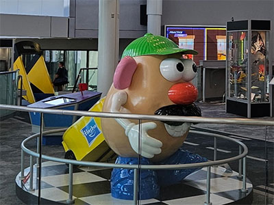 Photo of play area - Potato Head statue