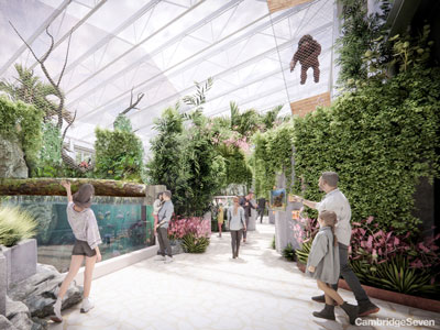Rendering of exhibit
