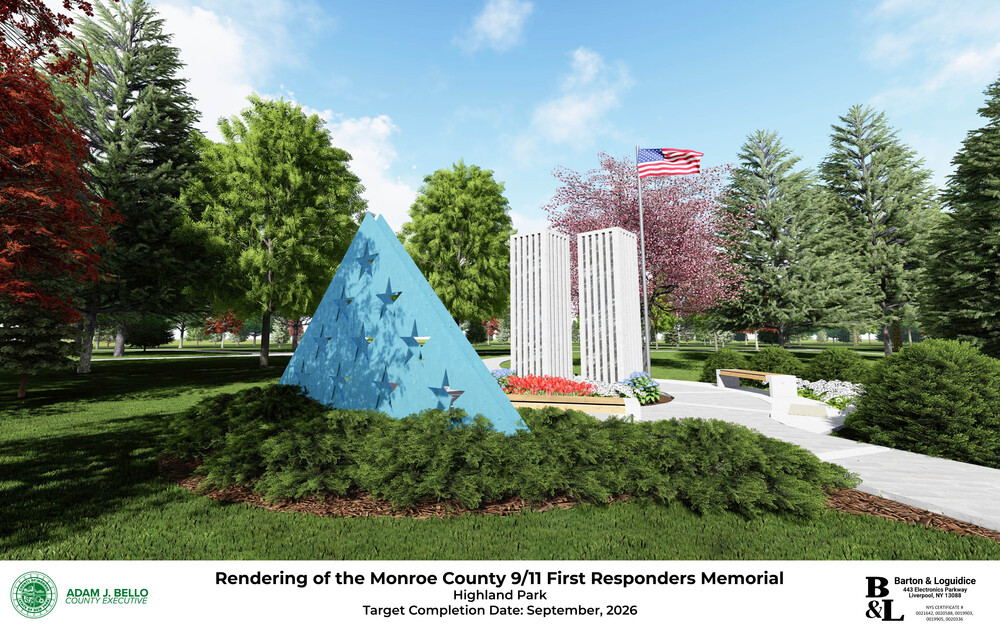 Rendering of memorial