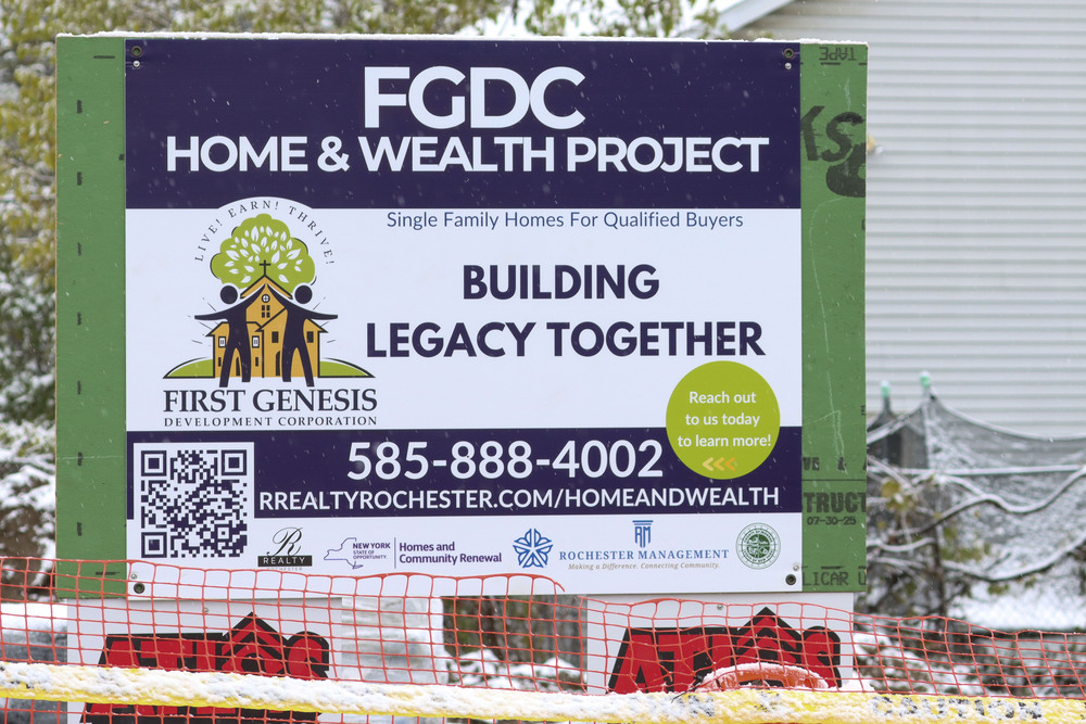 Photo of Sign: FGDC Home & Wealth Project