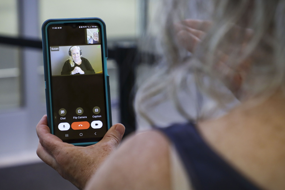 Photo of phone app