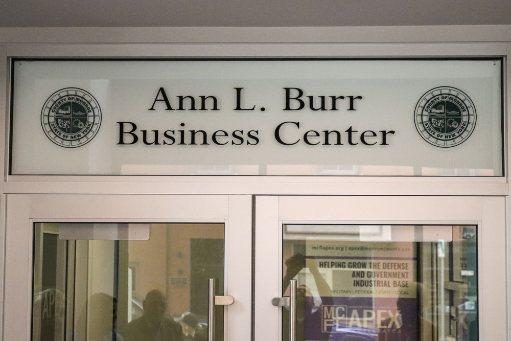 Photo of Ann Burr Business Center Doorway