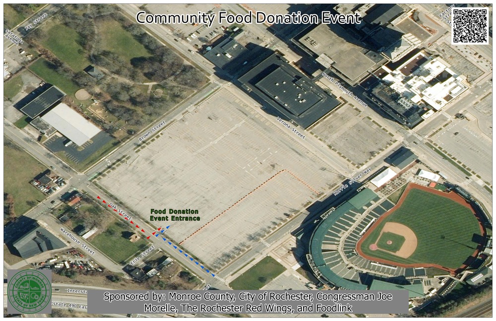 Food Drive Location Map