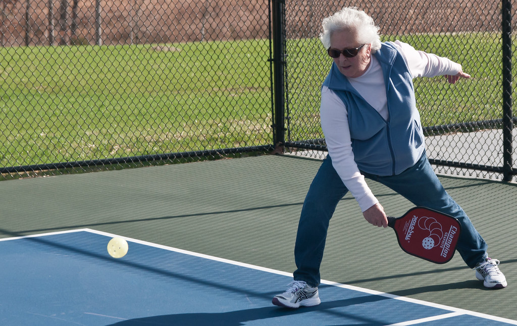 An Unnamed Pickleball Player - A Creative Commons photo by PV=NRT