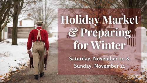 Image Ad for Holiday Market & Preparing for Winter