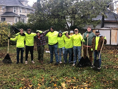 Fall clean up photo