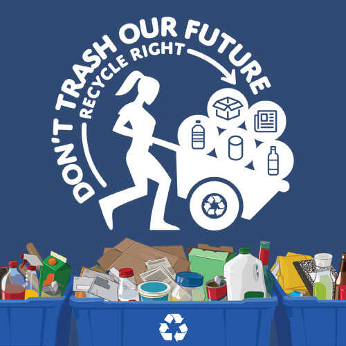 Don't Trash Our Future - Recycle Right